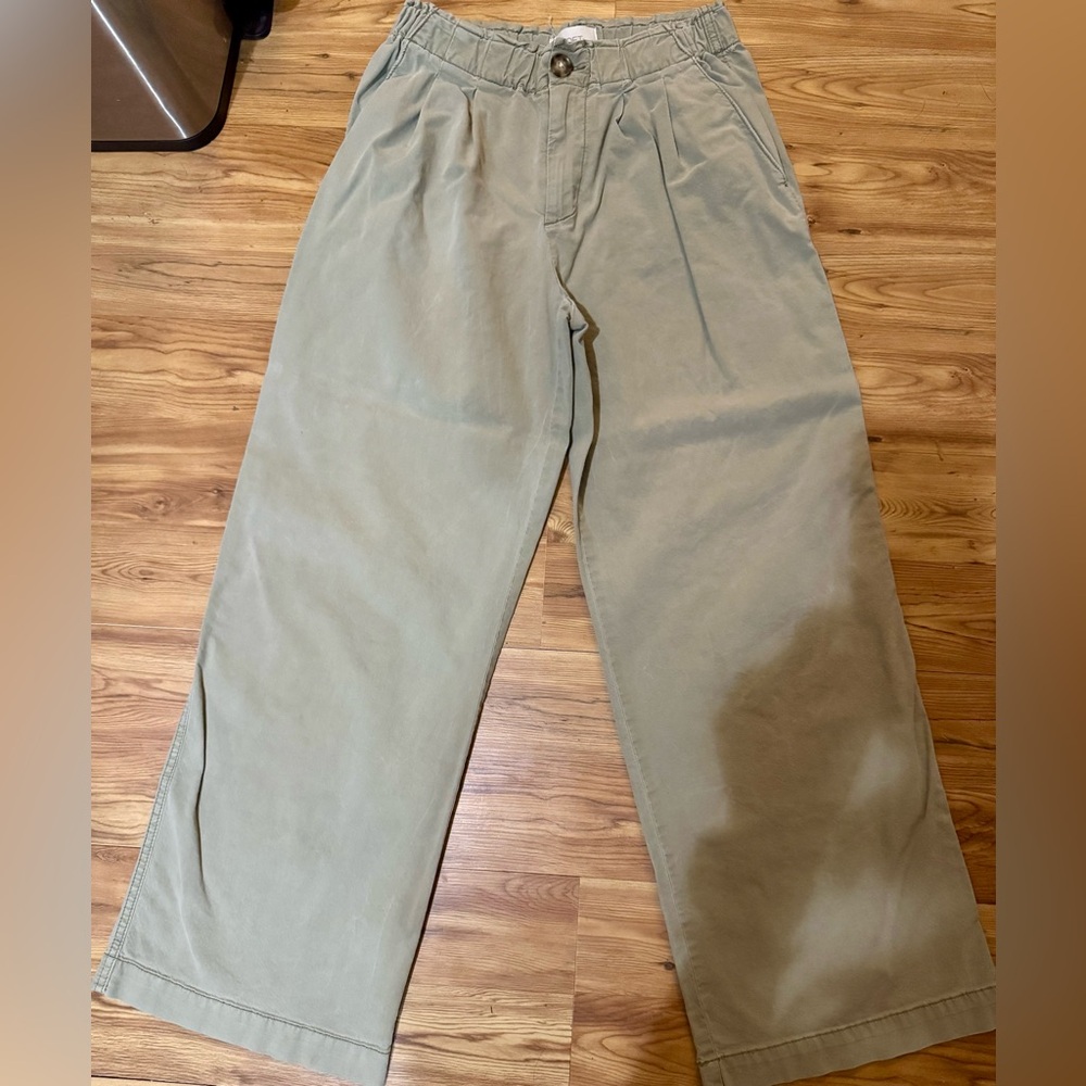 LOFT Women's Tan/Greenish Pants